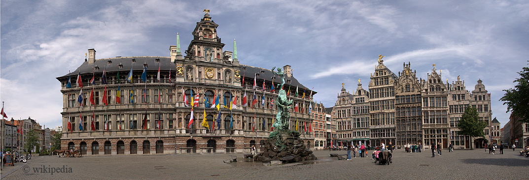 Der Grote Markt in Antwerpen micro