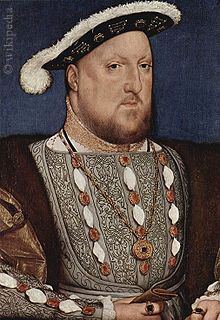 Heinrich VIII. von England, gemalt von Hans Holbein