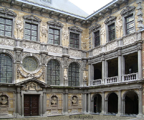 Innenhof des Rubenshaus