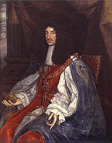 Karl II., engl. Charles II., König von England