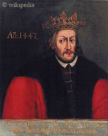 König und Großfürst Kasimir II. Jagiello von Polen und Litauen