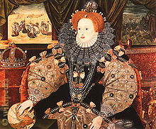 Portrait von Elisabeth I. um 1588