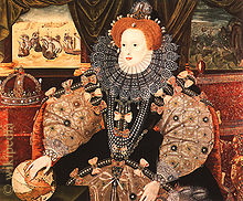 Portrait von Elisabeth I. um 1588 Portrait von Elisabeth I. um 1588