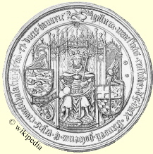Siegel  von König Christoph III.  - Christoffer af bayerns majestætssegl