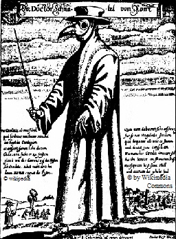 Doktor Schnabel von Rom, Kupferstich von 1656