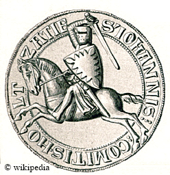 Johann II. Graf von Holstein-Kiel - auch der Ein�ugige genannt   -   F�r eine gr��ere Darstellung klicken Sie bitte auf das Bild.