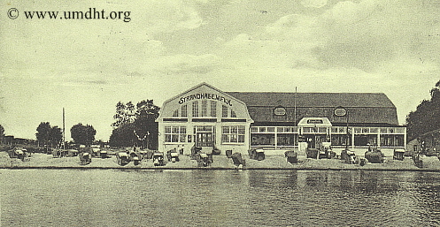 Die neue Strandhalle . W . Fick in Grömitz um das Jahr 1914 nach ihrer Neueröffnung. - Für eine größere Bilddarstellung klicken Sie bitte auf das Foto. Die neue Strandhalle . W . Fick in Grömitz um das Jahr 1914 nach ihrer Neueröffnung. - Für eine größere Bilddarstellung klicken Sie bitte auf das Foto.